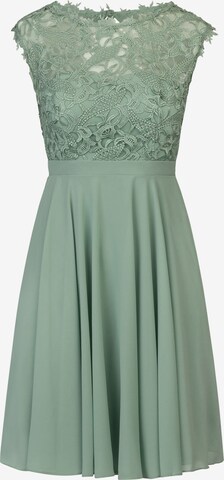 Robe de cocktail Kraimod en vert : devant