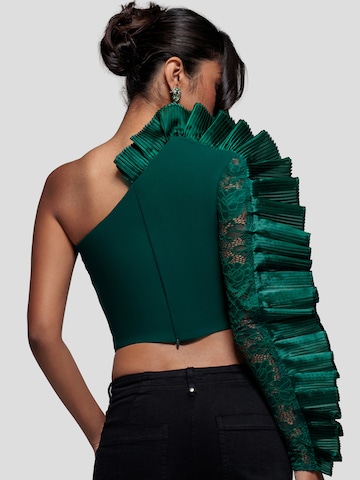 GODDIVA Blouse in Green