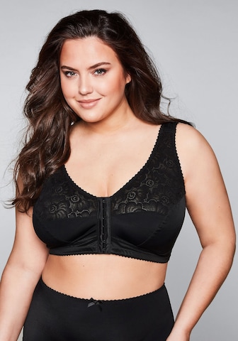 SHEEGO Bra in Black: front