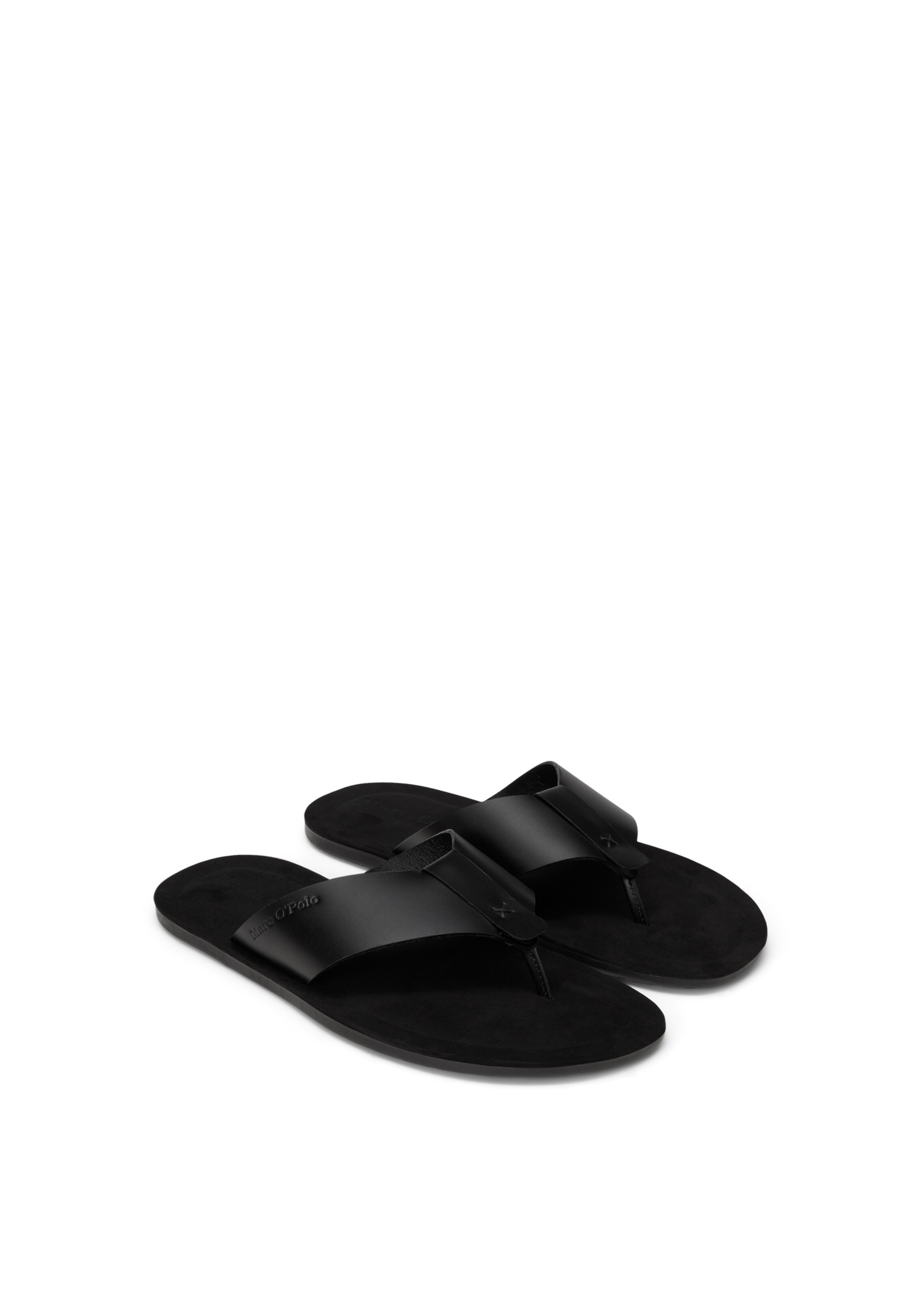 Marc O'Polo Teenslippers 'Lua' in Zwart