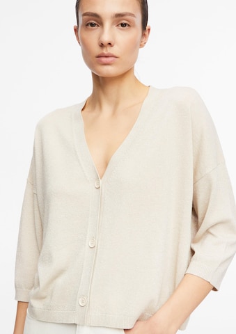 COMMA Knit cardigan in Beige
