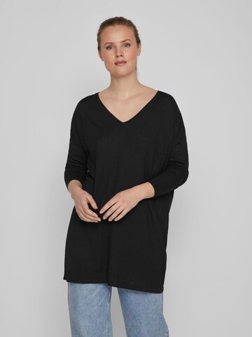 VILA Sweater 'Abella' in Black: front
