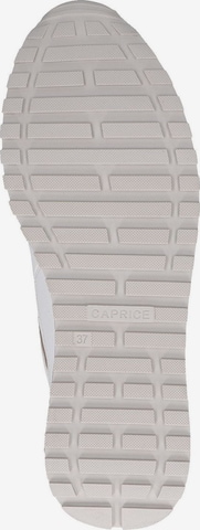 Chaussure de sport à lacets CAPRICE en blanc