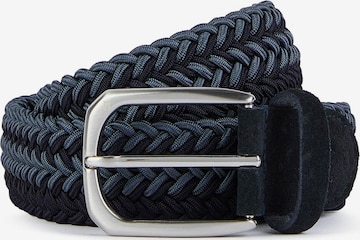 Boggi Milano Belt 'Woven' in Blue: front