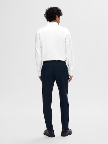 SELECTED HOMME Slim Fit Hemd 'SLHZARK' in Weiß: Rückseite