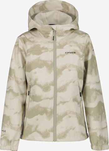 ICEPEAK Outdoor jacket 'Kulm Jr' in Beige: front