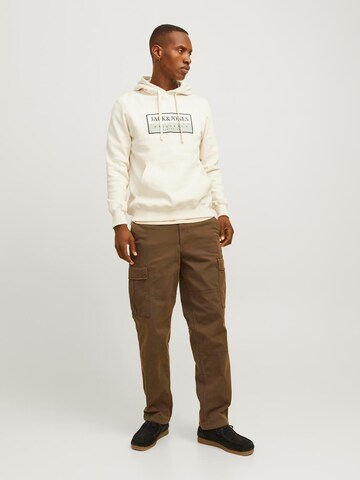 JACK & JONES Μπλούζα φούτερ 'JORFrederiksberg' σε λευκό