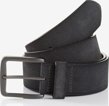 TOM TAILOR Belt 'Bart' in Grey: front