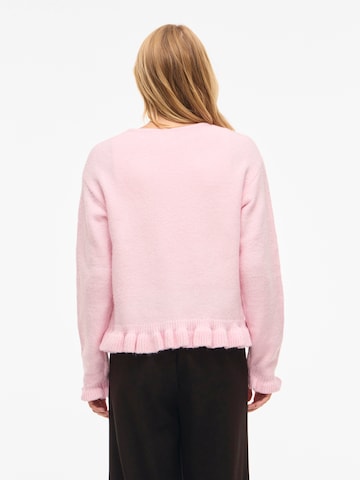 VILA Kardigán 'VICAMMA' - Ružová