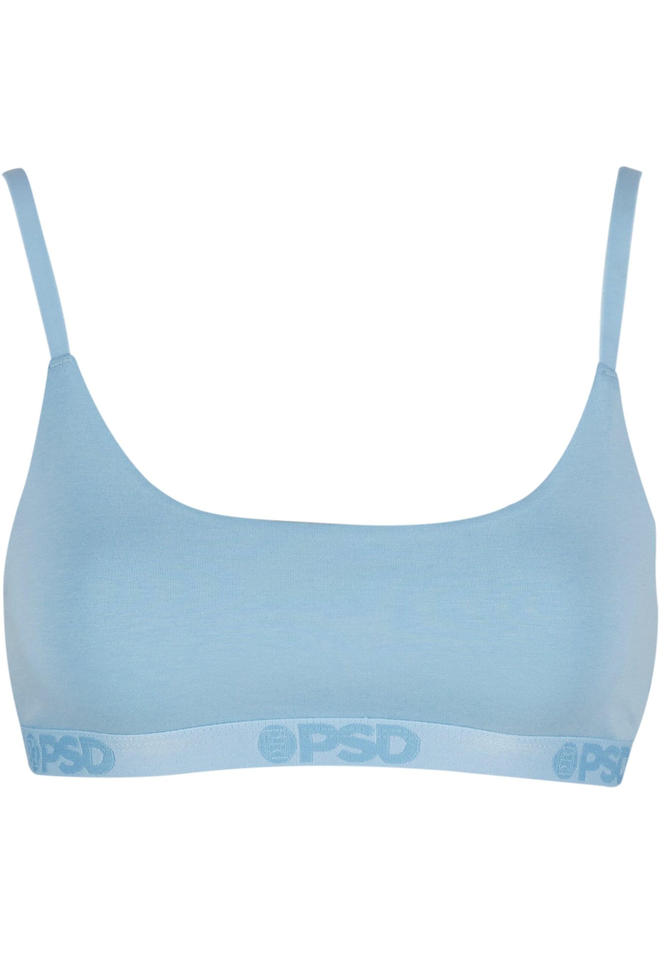 PSD Korzetová Podprsenka – modrá: přední strana