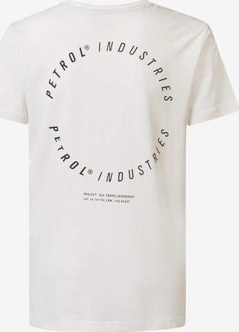 Petrol Industries T-Shirt 'Coraluxe' in Weiß