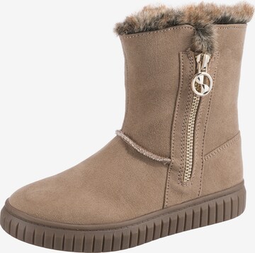 Sprox Boots in Beige: front