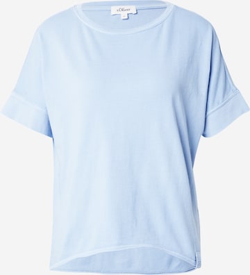 T-shirt s.Oliver en bleu : devant