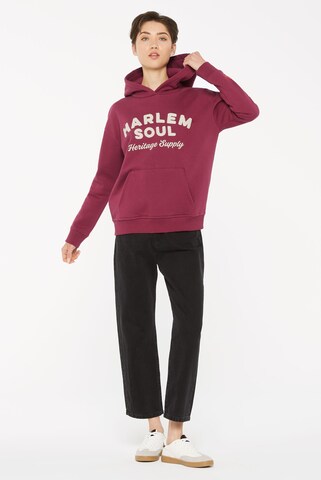 Harlem Soul Sweatshirt 'CAN-NES' in Rot