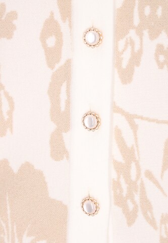 Usha Gebreid vest in Wit