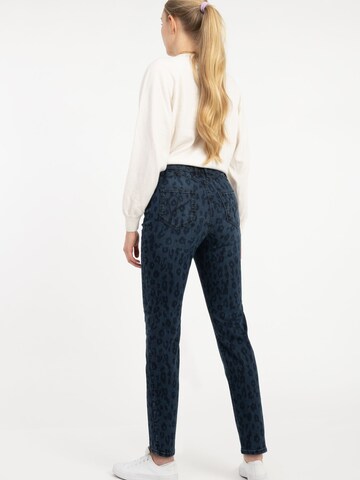 Coupe slim Jean 'Anabel' Recover Pants en bleu