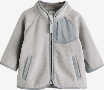 Next Fleecejacke in Grau: Vorderseite
