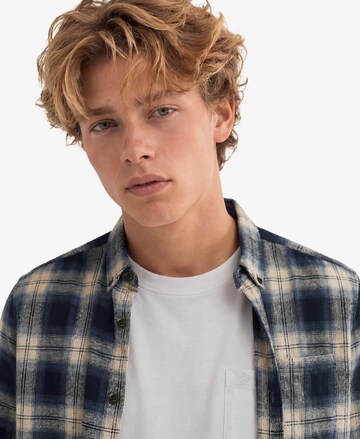 Superdry & Co Regular fit Overhemd in Blauw
