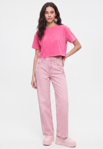 MYMO - Camisa em rosa