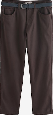 Next Брюки-чинос в Коричневый: спереди