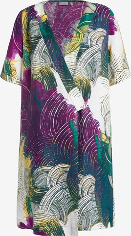 Kimono Ulla Popken en mélange de couleurs : devant