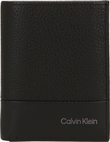 Porte-monnaies Calvin Klein en noir : devant