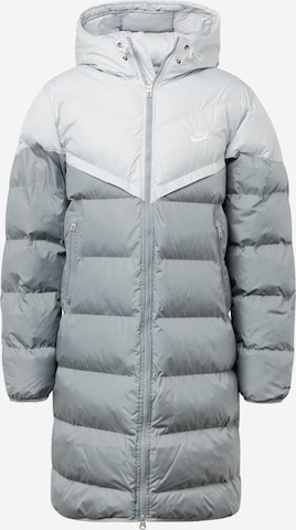 Nike Sportswear Between-Seasons Coat in Grey: front