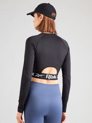 Reebok Sportshirt in Schwarz