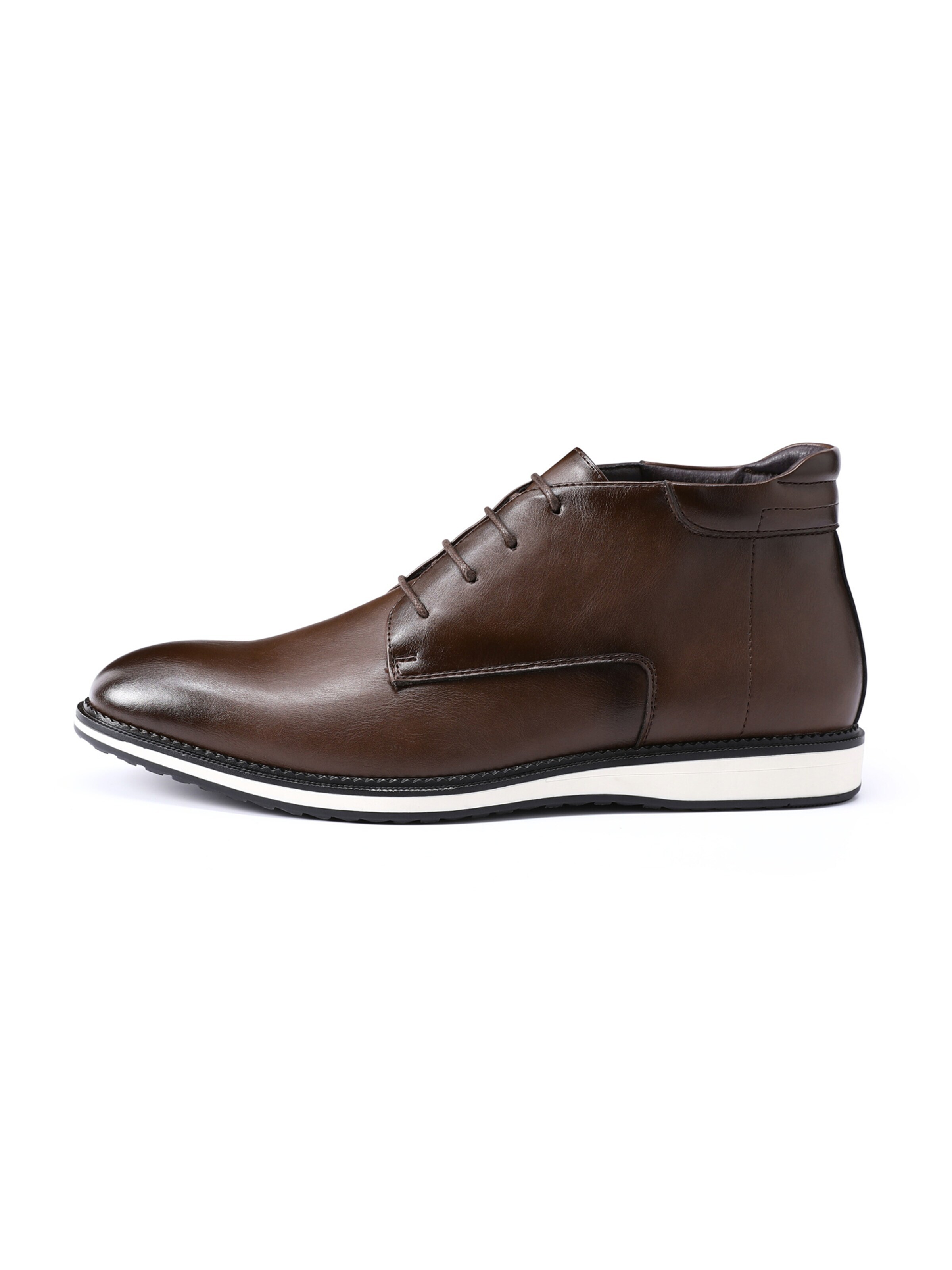 ALLTHEMEN Lace-Up Shoes 'Schutz' in Brown