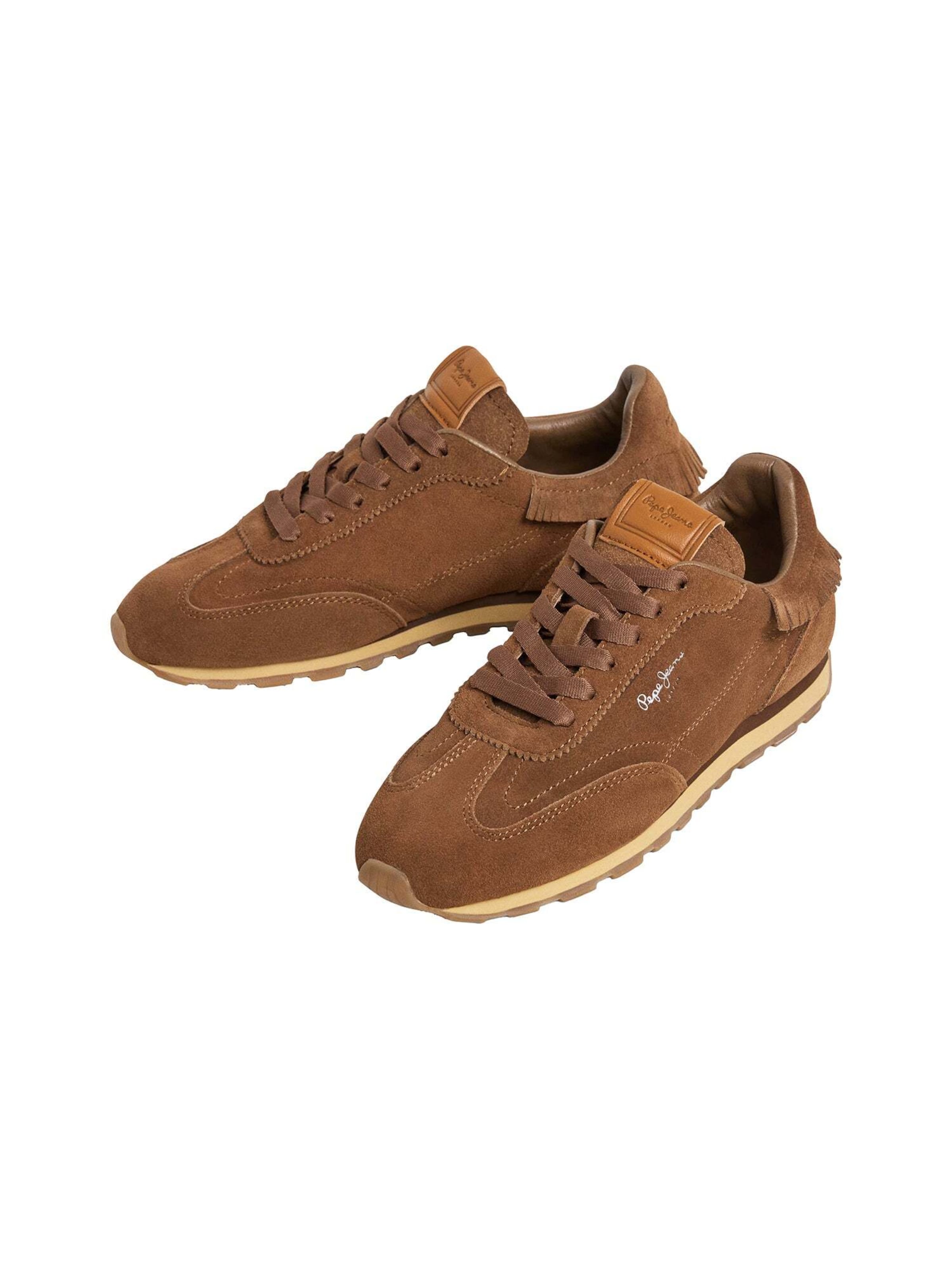 Pepe Jeans - Zapatillas deportivas bajas 'Jane Boho' en marrón