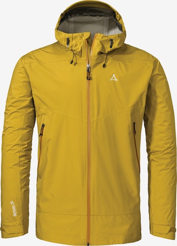 Schöffel Outdoorjacke 'Vistdal' in Gelb: Vorderseite