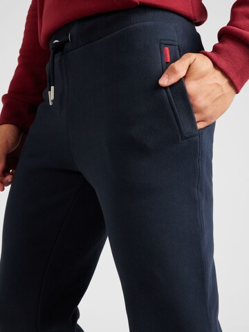 Superdry Tapered Trousers 'Essential' in Blue