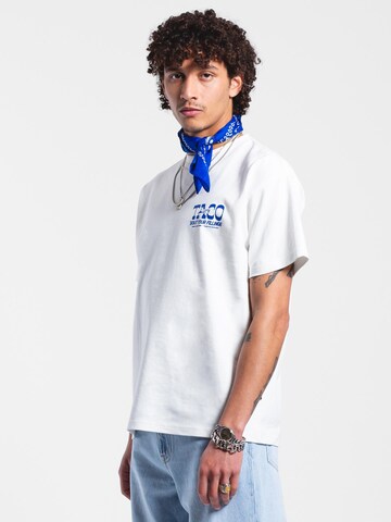 Dr. Denim Shirt 'Trooper' in Wit