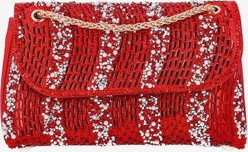 faina - Mala de ombro em vermelho: frente