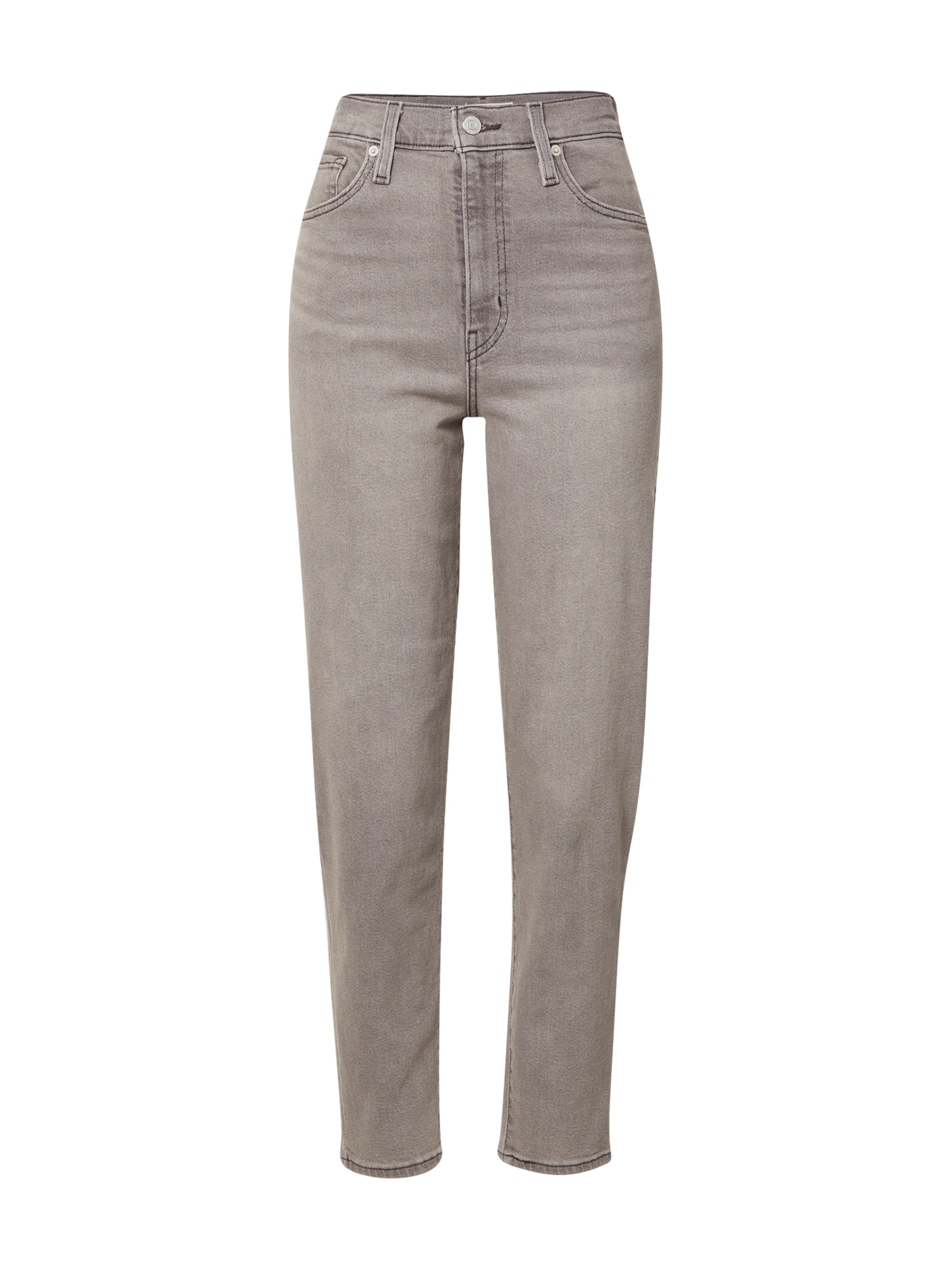 LEVI'S ® Farmer 'High Waisted Mom Jean' - szürke: elől