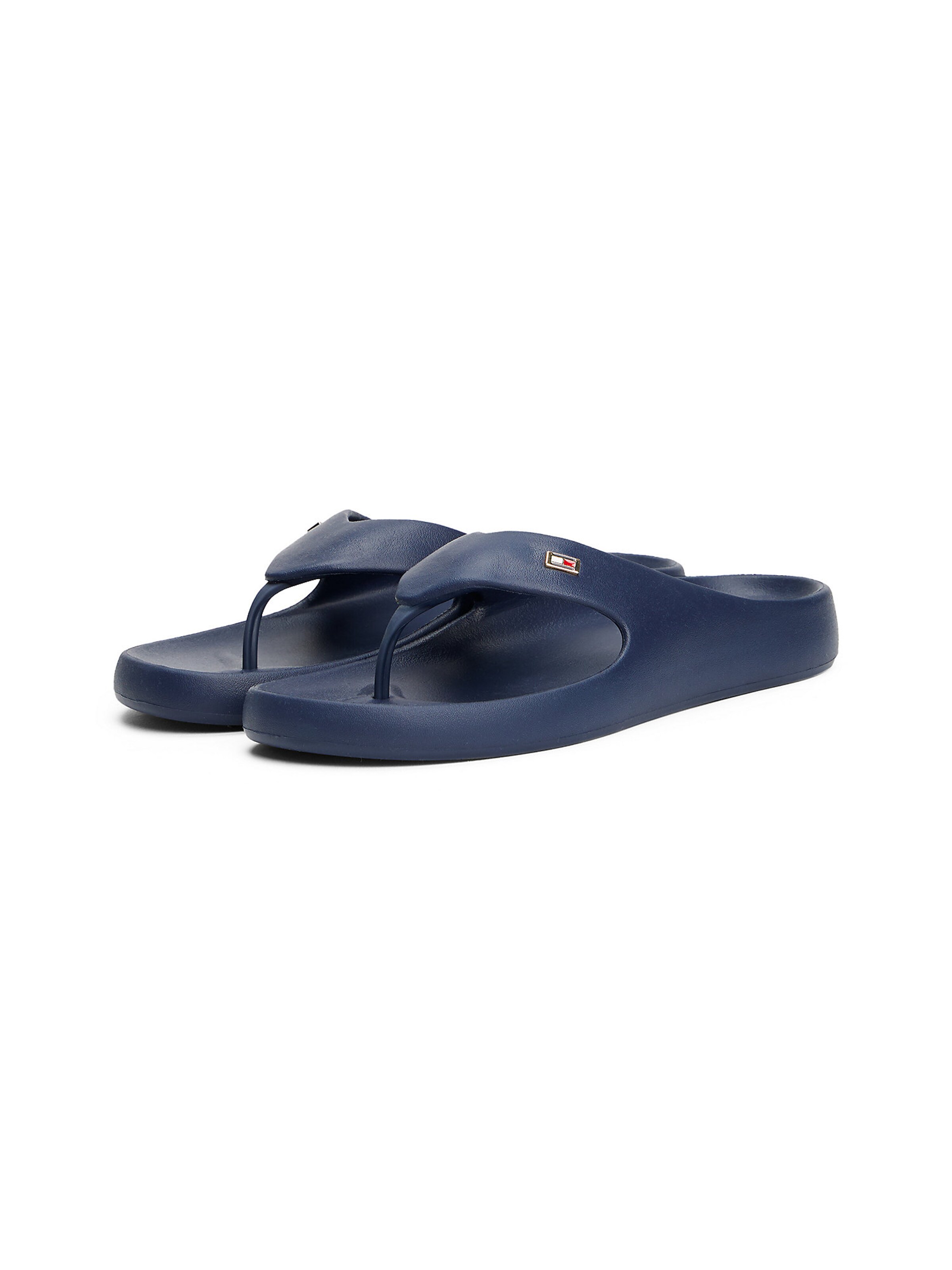 TOMMY HILFIGER Teenslipper in Blauw