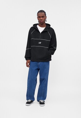 new balance - Pullover 'Trackside' em preto