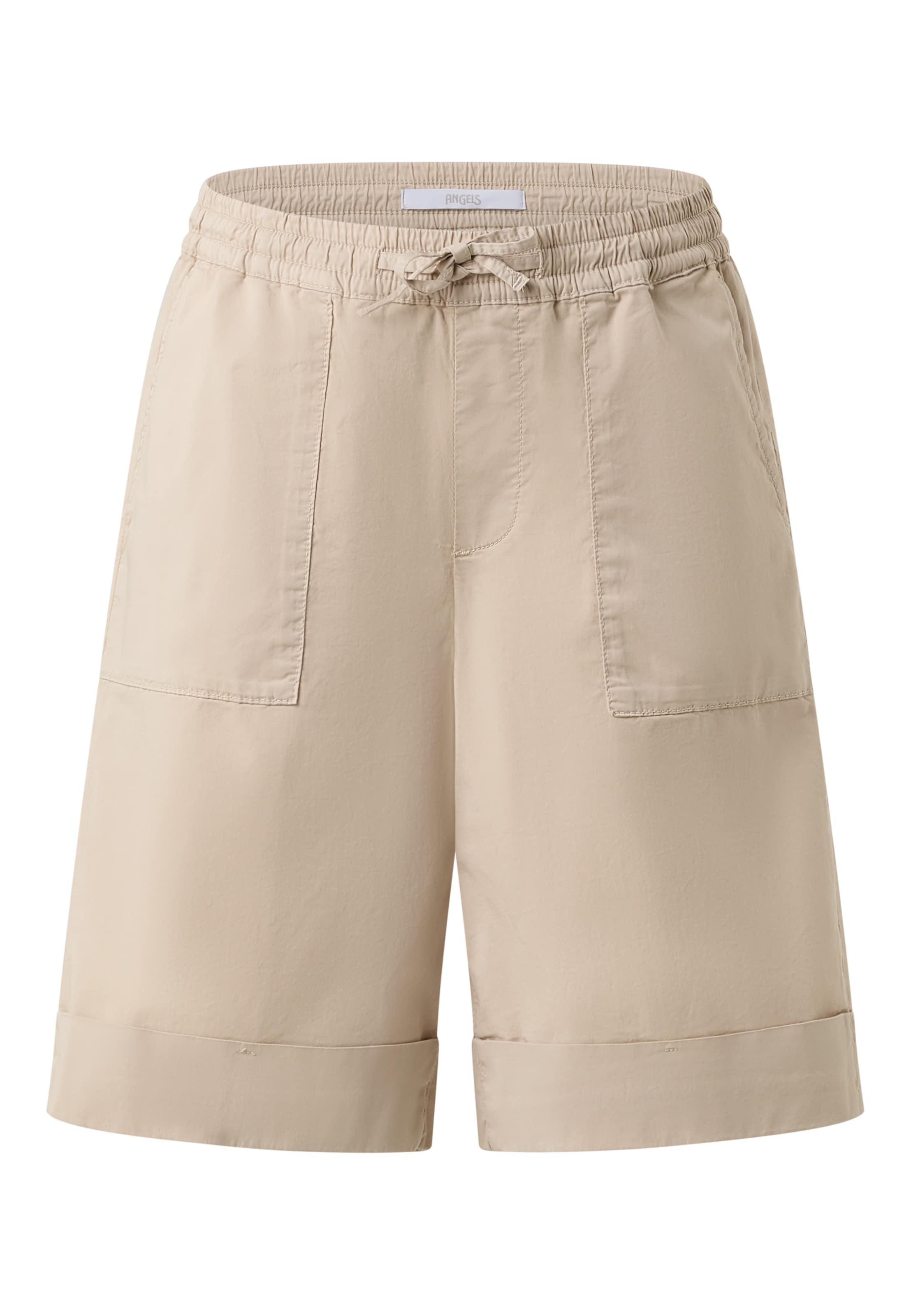 Angels Wide leg Jeans in Beige: front