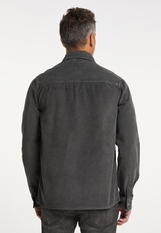 DreiMaster Vintage Regular fit Button Up Shirt in Grey