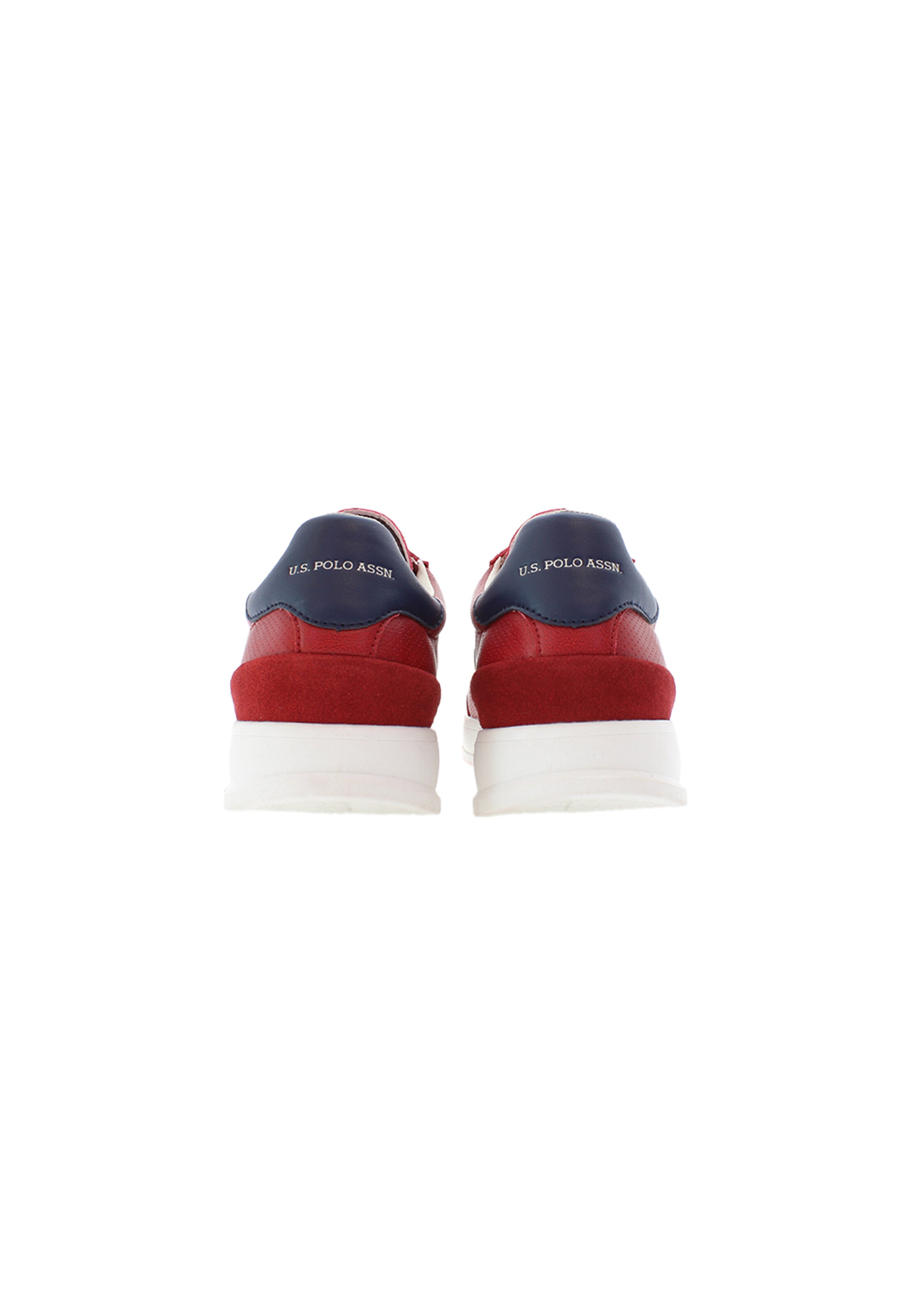 U.S. POLO ASSN. Sneakers laag 'Campy' in Rood