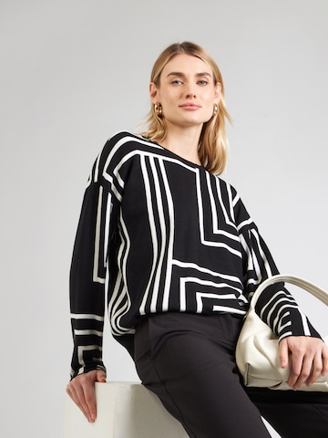 Pullover 'So44ni' di ZABAIONE in nero: frontale
