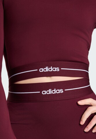 T-shirt fonctionnel 'Hyperglam' ADIDAS PERFORMANCE en rouge