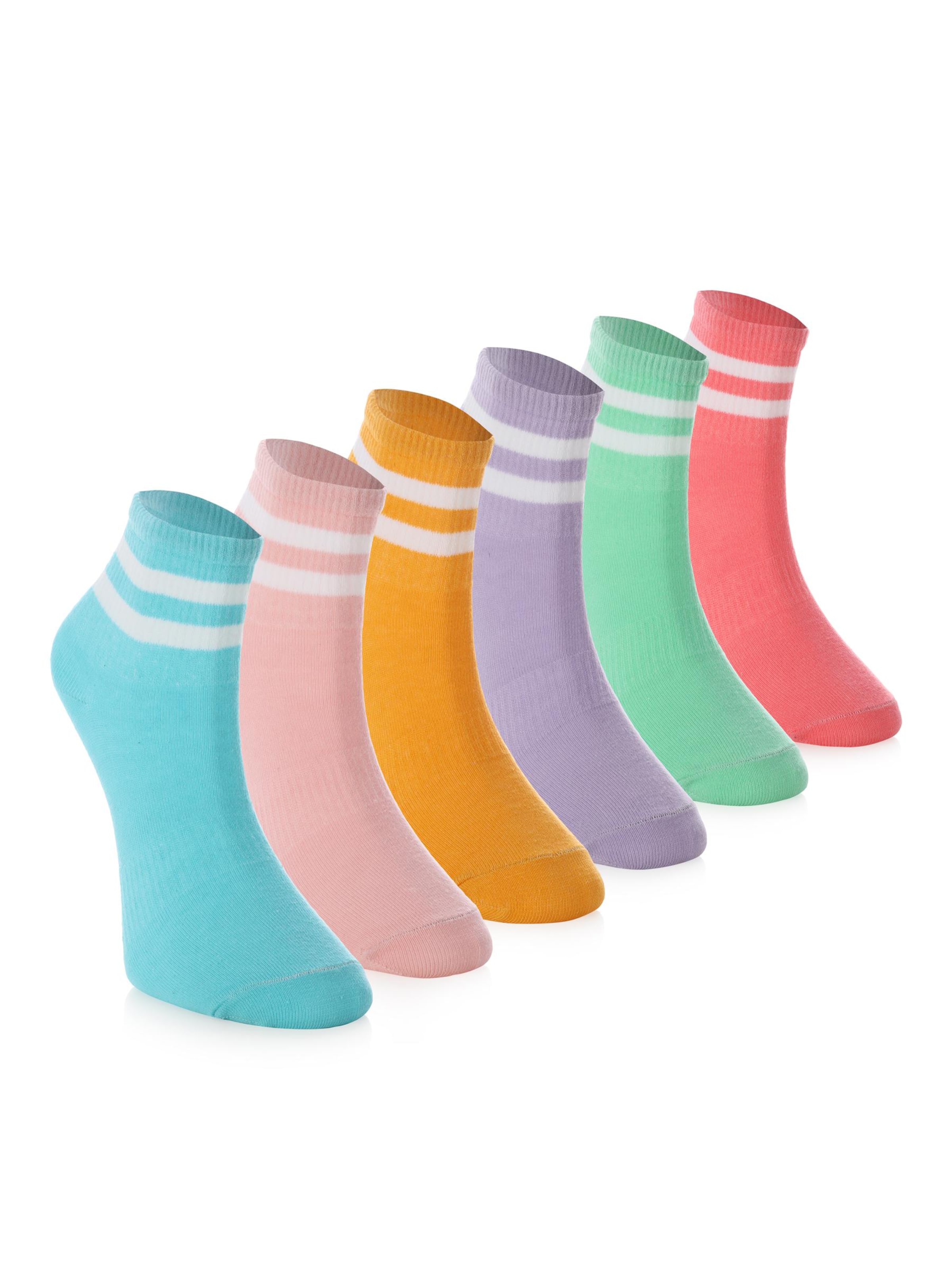 Crea Socks Ankelsockor 'Sneaker' i blandade färger: framsida