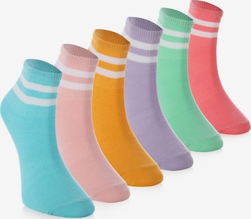 Crea Socks Avokassukat 'Sneaker' värissä monivärinen: etupuoli