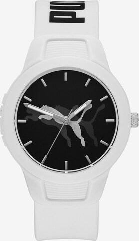 PUMA Analog Watch in White: front