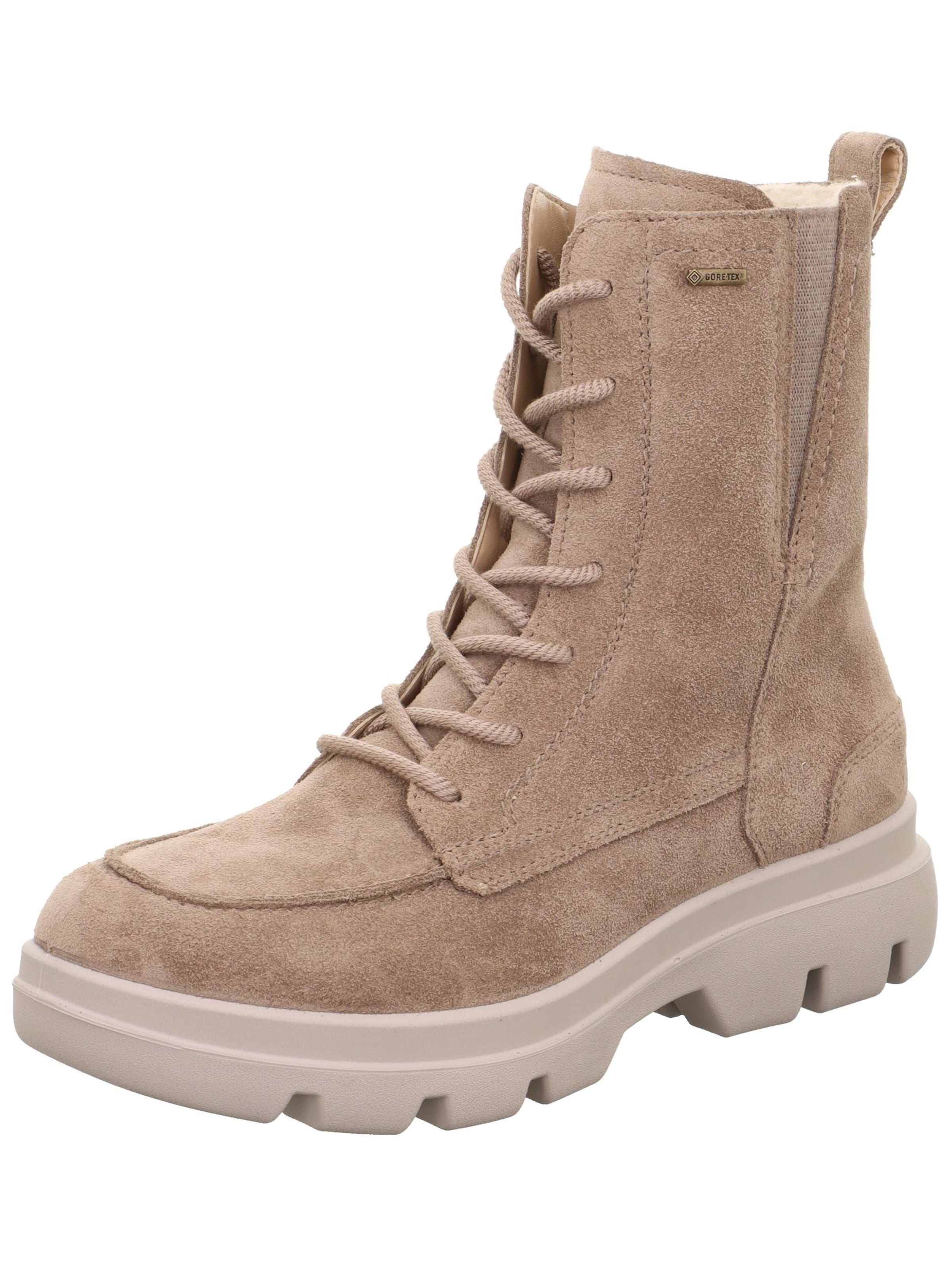 Stivaletto stringato 'Angelina' di Legero in beige: frontale