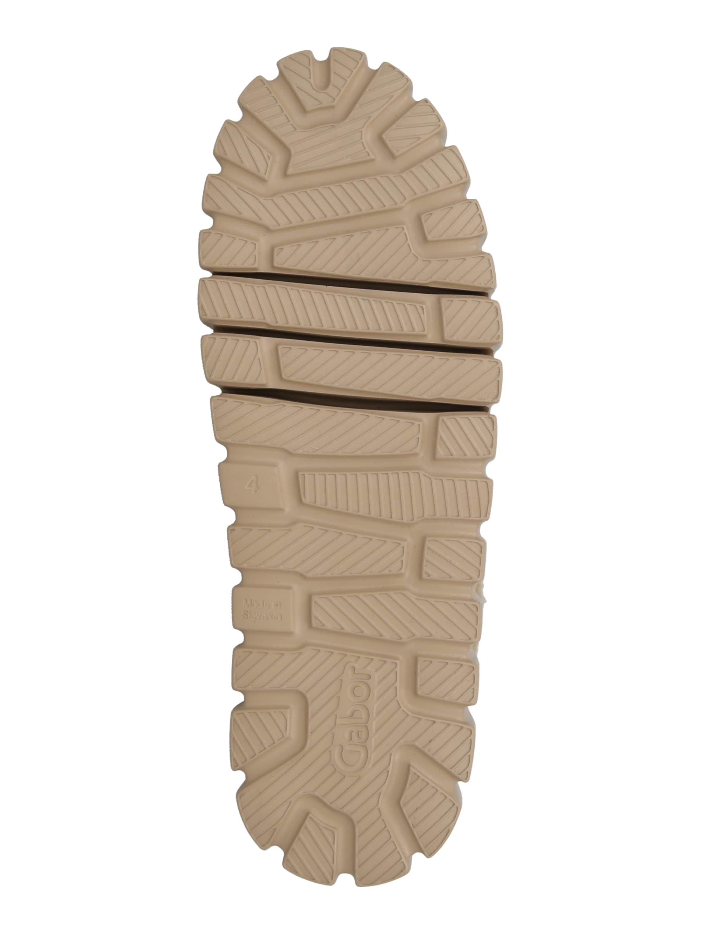GABOR Schnürstiefelette in Beige