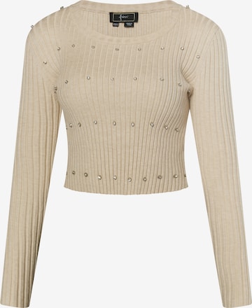 faina Sweater in Beige: front