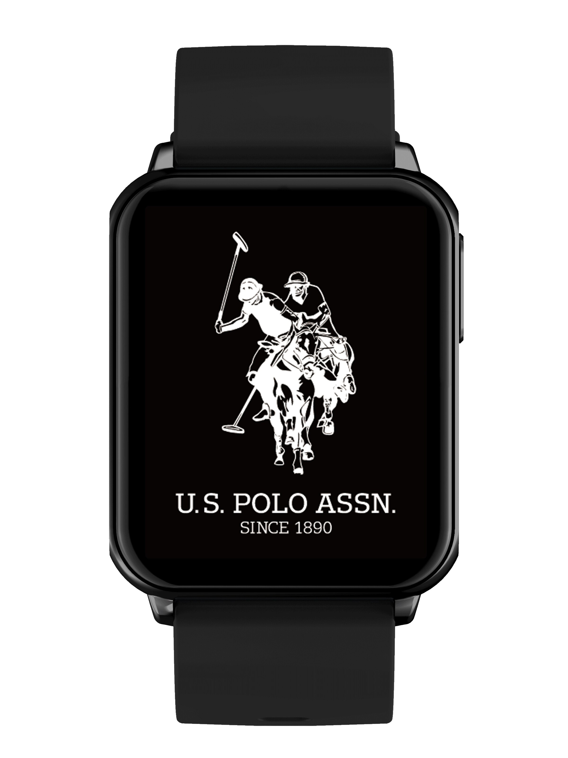 Montre digitale 'Atlas' U.S. POLO ASSN. en noir : devant