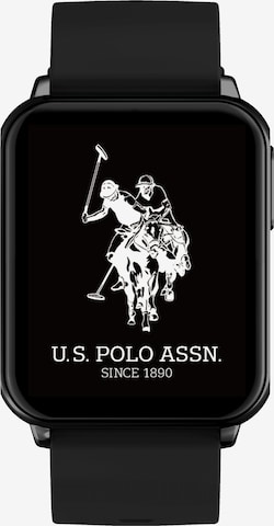 Montre digitale 'Atlas' U.S. POLO ASSN. en noir : devant